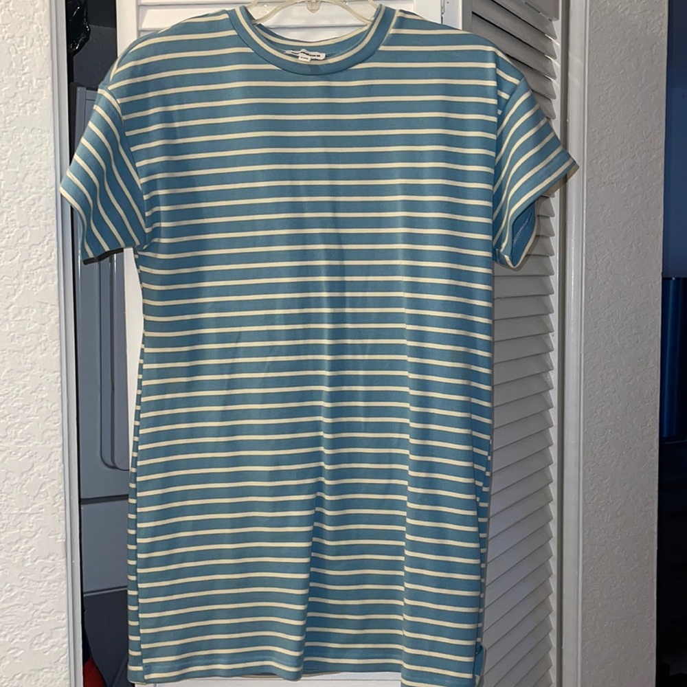 Revolve Striped t-shirt mini dress